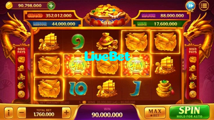 LiveBet casino presented on mobile device in Pakistan with slots and live games