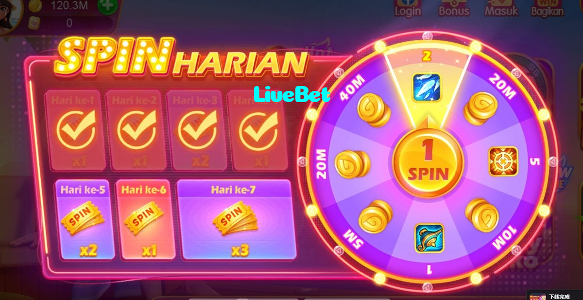 available types of LiveBet bet including pre-match live express and system bets